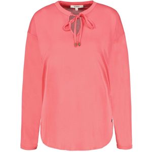 GARCIA Dames T-shirt Roze Long mouw