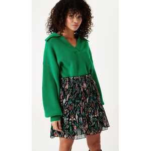 GARCIA - I30121 - Rok - Korte Lengte - Synthetisch - Zwart