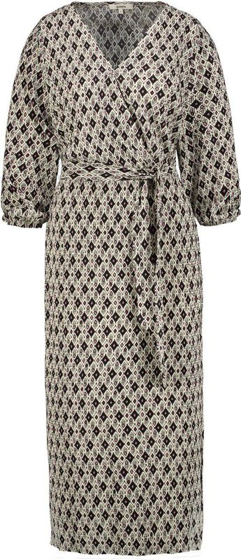 Garcia - G30085 - Midi-jurk - Stempelprint - Synthetisch Materiaal