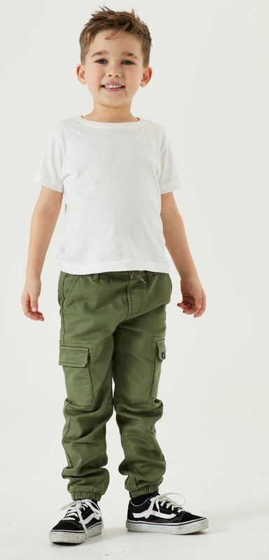 Garcia - Z5029 - Cargobroek - Groen - Katoen