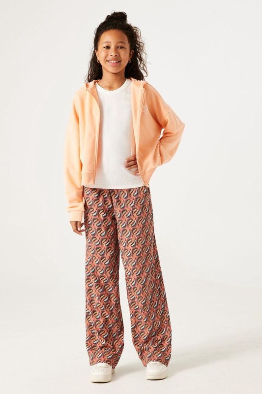 GARCIA - Broek - Allover Print - Loose Fit - Elastische Tailleband - 100% Viscose