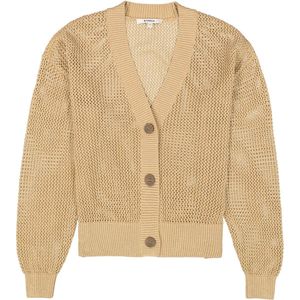 GARCIA - Gebreide Cardigan - Iced Coffee - 100% Katoen
