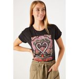 Garcia - O40004 - T-shirt - Dames - Korte Mouwen