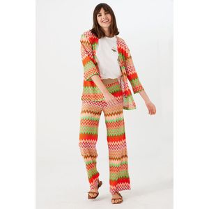 GARCIA Dames Vest Oranje 3/4 sleeve