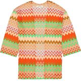 GARCIA Dames Vest Oranje 3/4 sleeve
