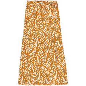 GARCIA - P40321 - Midi-Rok - Synthetisch - Zwart