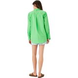 Garcia - Blouse - Lichtblauw - Lyocell-Mix - Lange Mouwen