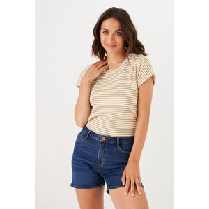 GARCIA - Celia - Korte Broeken - Denim - Blauw