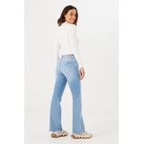 GARCIA Celia Flare Dames Flared Fit Jeans Blauw