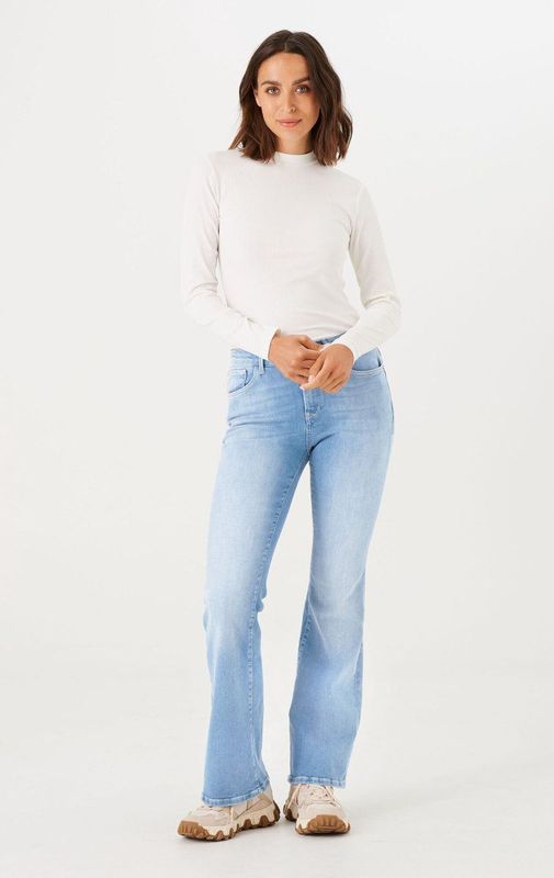 GARCIA Celia Flare Dames Flared Fit Jeans Blauw