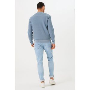 GARCIA - Trui - Structuur - Ronde Hals - Katoen