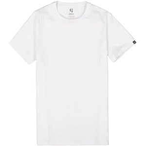 GARCIA - T-shirt - Wit - Katoen - Korte Mouwen - Ronde Hals