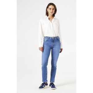 GARCIA Celia Dames Straight Fit Jeans Blauw