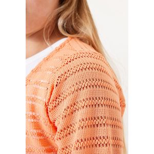 GARCIA Meisjes Vest Oranje Long mouw