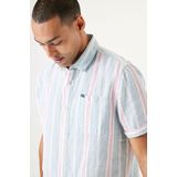 Garcia - Q41092 - Overhemd - Gestreept - Korte Mouwen