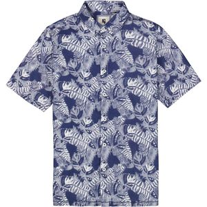 Garcia Kids Jongensshirt met korte mouwen, Whale Blue., 140 cm