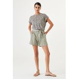 GARCIA - Q40140 - Korte Broeken - Zwart - Katoen