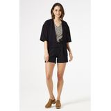 GARCIA - Q40140 - Korte Broeken - Zwart - Katoen