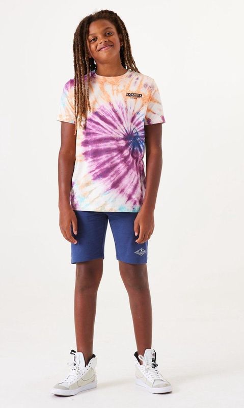 Garcia Kids Bermuda shorts voor jongens, Whale Blue., 164 cm