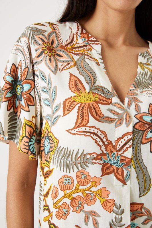 Garcia - Q40082 - Korte Jurk - Korte Mouwen