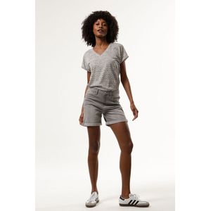 GARCIA - Celia 273 - Bermuda - Grijs - Denim - Slim Fit - Hoge Taille
