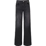 GARCIA Celia Wide Dames Jeans Zwart - POWER-STRETCH - Duurzaam Katoen