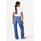 GARCIA Ilvy Jeans - Blauw - Straight Fit - High Waist