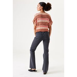 Garcia - S40240 - Trui - Korte Mouwen - Grijs - Katoen