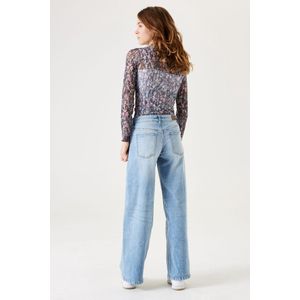 GARCIA - Longsleeve - Zwart - Mesh - 95% Recycled Polyester