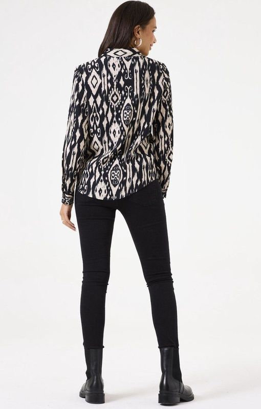 Garcia - I30032 - Overhemd - Dierenprint - Lange Mouwen