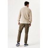 Garcia - U41050 - Trui - Groen - Katoen