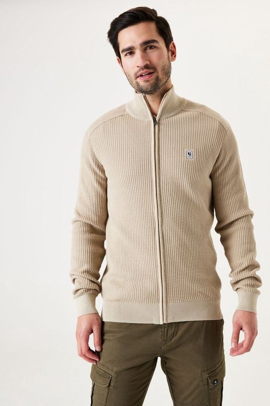 Garcia - U41050 - Trui - Groen - Katoen