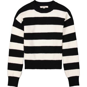GARCIA - Gebreide Trui - Zwart - Viscose/Polyester/Polyamide