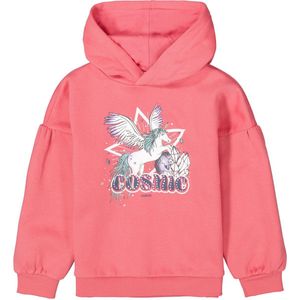 GARCIA - Meisjes Sweater - Roze - Hoodie - Katoen/Polyester