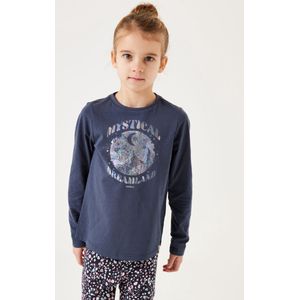 GARCIA - Longsleeve T-shirt - Blauw - 100% Katoen