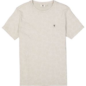 GARCIA - T-shirt - Bruin - 100% Katoen - Allover Print