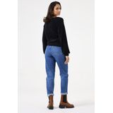 GARCIA - Fluffy Trui - Zwart - 72% Polyamide, 18% Viscose, 10% Polyester