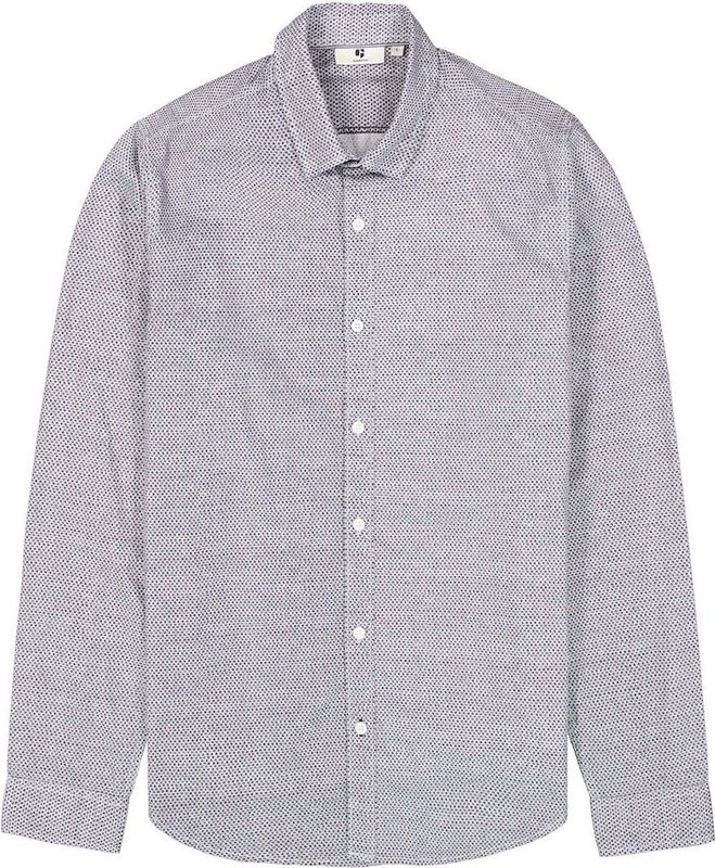 Garcia - Z1171 - Overhemd - Blauw - Katoen