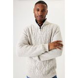 Trui - Patroon - Ronde Hals - Regular Fit - 100% Katoen