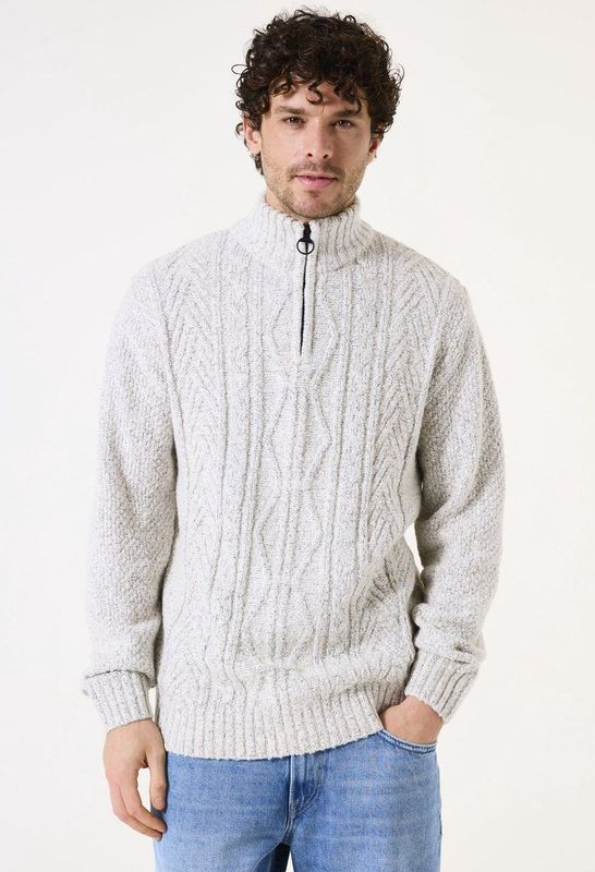 Trui - Patroon - Ronde Hals - Regular Fit - 100% Katoen