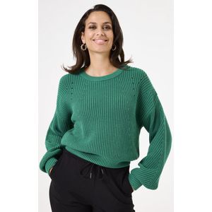 GARCIA Dames Trui Groen Long mouw