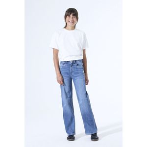 GARCIA Ilvy Jeans - Blauw - Straight Fit - High Waist - Duurzaam