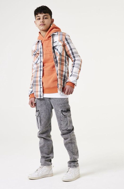 Jeans - Effen - Denim - Lang/maxi - Regular Pasvorm - Gevoerde Zoom/Rand