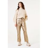 GARCIA V40314 Dames Tapered Fit Broek Geel