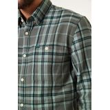 GARCIA - Z1170 - Herenoverhemd - Effen - Linnen