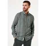 GARCIA - Z1170 - Herenoverhemd - Effen - Linnen