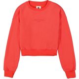 GARCIA Meisjes Text print Sweater Rood Long mouw