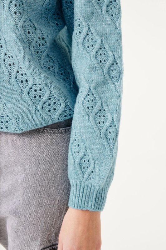 GARCIA Dames Trui Blauw Long mouw