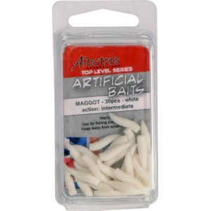 Albatros Soft Artificial Baits Maggot (30 pcs)