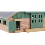 Kids Globe - Houten Koeienstal - Speelfigurenset - Schaal 1:87